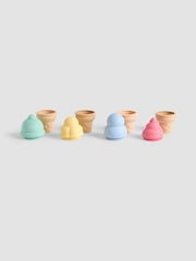 JoJo Maman Bébé Silicone Ice Cream Bath Toys - Image 3 of 5