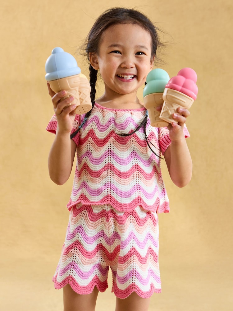 JoJo Maman Bébé Silicone Ice Cream Bath Toys - Image 5 of 5