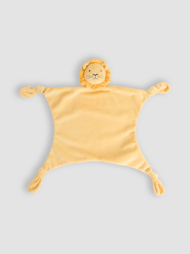 JoJo Maman Bébé Velour Lion Comforter - Image 4 of 4