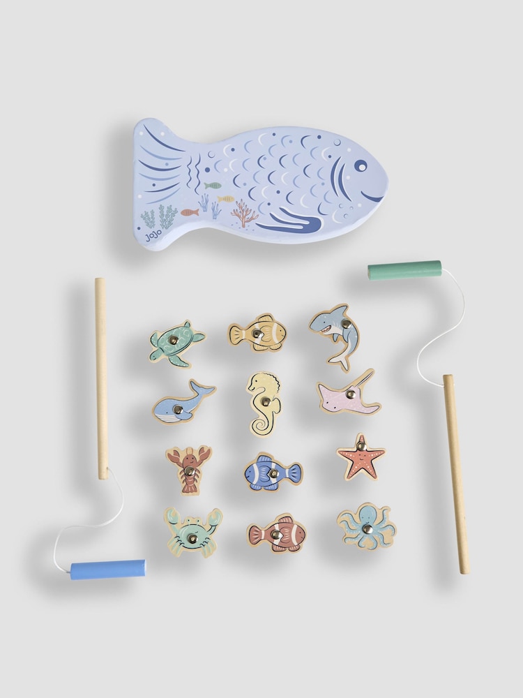 JoJo Maman Bébé Under the Sea Magnetic Fishing Game - Image 8 of 8 JoJo Maman Bébé Under the Sea Magnetic Fishing Game - Image 8 of 8
