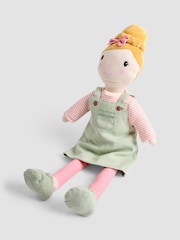 JoJo Maman Bébé Green Pinafore Ragdoll - Image 3 of 4