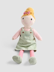 JoJo Maman Bébé Green Pinafore Ragdoll - Image 4 of 4