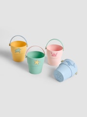 JoJo Maman Bébé Set of 4 Silicone Bath Buckets - Image 4 of 5
