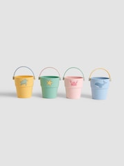 JoJo Maman Bébé Set of 4 Silicone Bath Buckets - Image 6 of 8