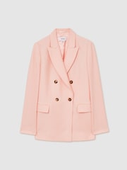 Reiss Magda Double-Breasted Peak-Lapel Suit Jacket - Image 2 of 7