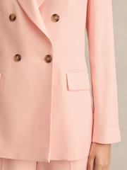 Reiss Magda Double-Breasted Peak-Lapel Suit Jacket - Image 4 of 7