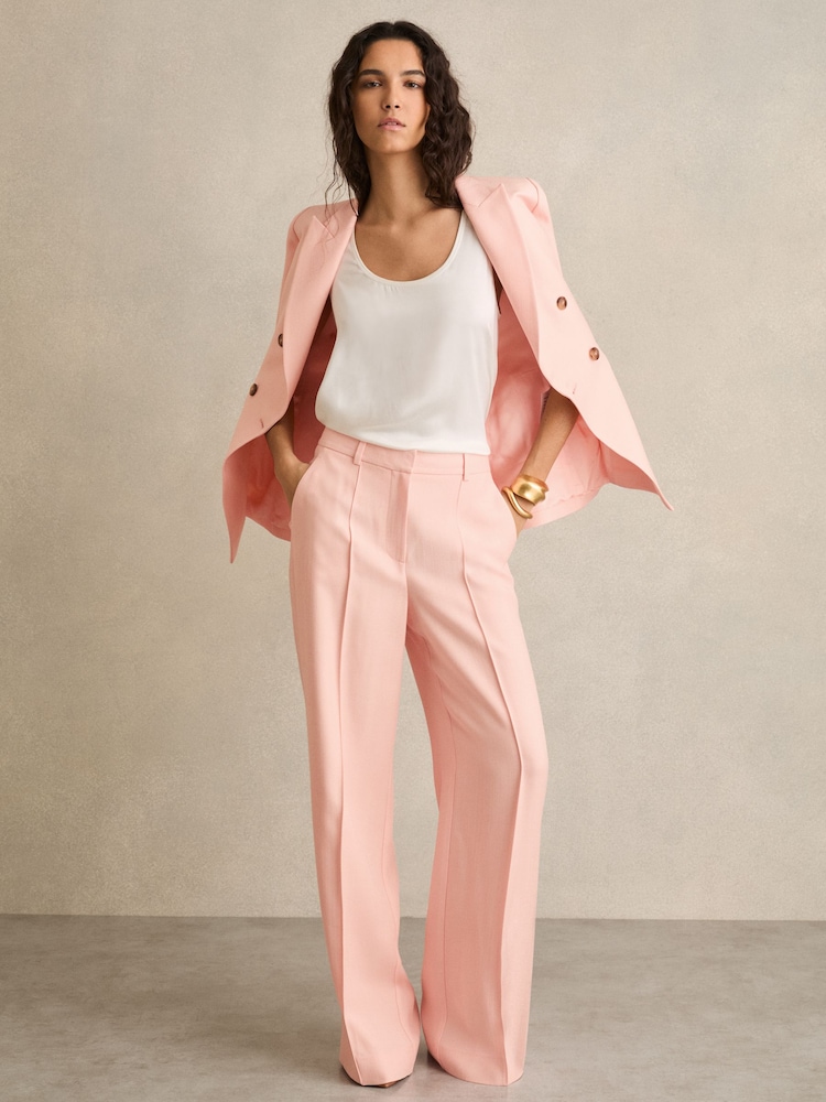 Reiss Magda Wide-Leg Suit Trousers - Image 6 of 8