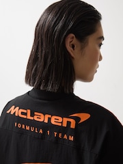 Reiss Black Wanden McLaren F1 Team Technical Logo Jacket - Image 4 of 8
