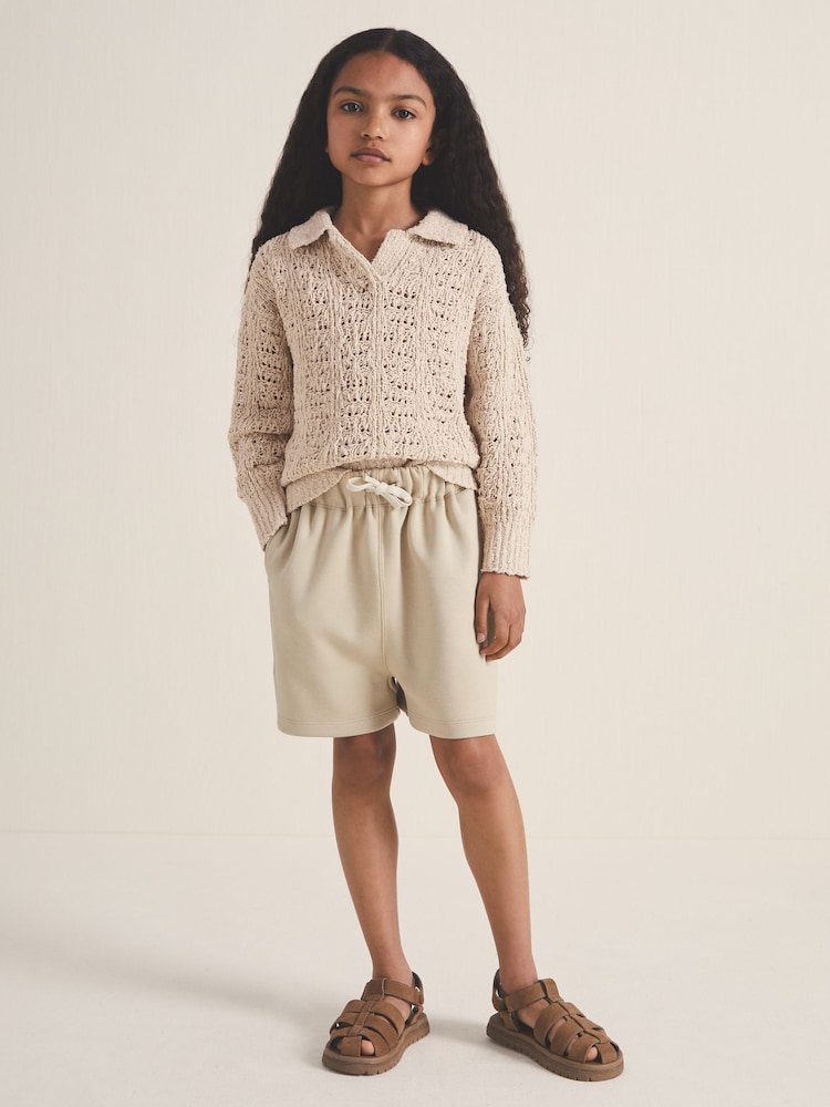 Reiss Neutral Hunter 9-13 yrs Reiss | 100 Ciels Bouclé Jumper - Image 1 of 6
