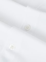 Reiss White Voyager Long-Sleeve Travel Shirt - Image 8 of 8