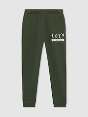 Reiss Pine Green Altuve 13-14 yrs Varsity League Oversized Joggers Cotton-Blend - Image 1 of 5