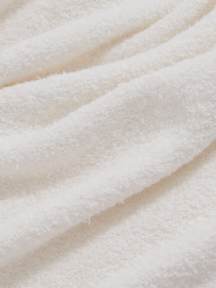 Reiss Ivory Lowen Reiss | Les 100 Ciels Bouclé T-Shirt - Image 6 of 6