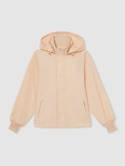 Reiss Neutral Brooke Reiss | Les 100 Ciels Technical Jacket - Image 2 of 8
