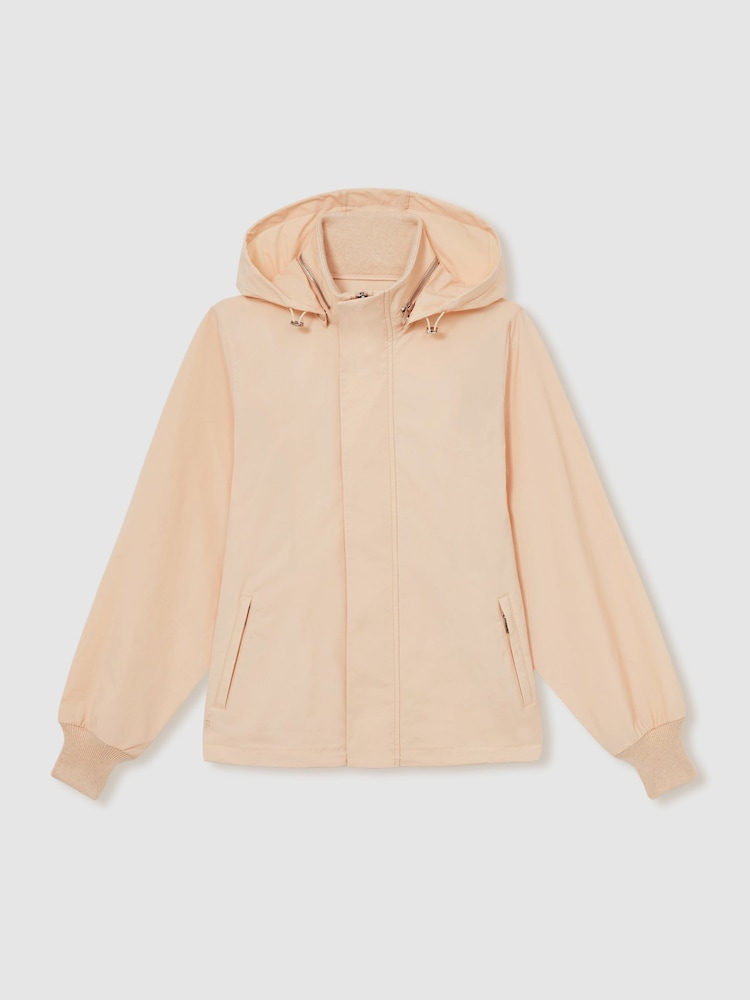Reiss Neutral Brooke Reiss | Les 100 Ciels Technical Jacket - Image 2 of 8