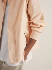 Reiss Neutral Brooke Reiss | Les 100 Ciels Technical Jacket - Image 5 of 8