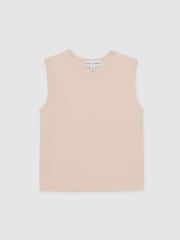 Reiss Peach Dylan 4-9 yrs Reiss | Les 100 Ciels Oversize T-Shirt - Image 2 of 6