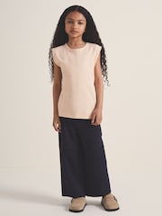 Reiss Peach Dylan 9-13 yrs Reiss | Les 100 Ciels Oversize T-Shirt - Image 1 of 6