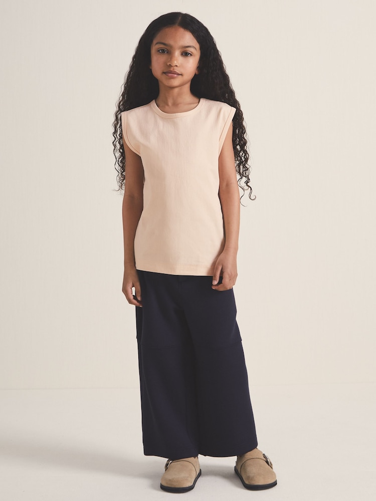 Reiss Peach Dylan 9-13 yrs Reiss | Les 100 Ciels Oversize T-Shirt - Image 1 of 6