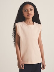 Reiss Peach Dylan 9-13 yrs Reiss | Les 100 Ciels Oversize T-Shirt - Image 3 of 6