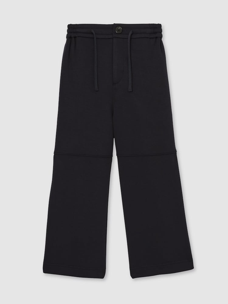 Reiss Navy Lenny 4-9 yrs Reiss | Les 100 Ciels Wide-Leg Joggers - Image 2 of 6