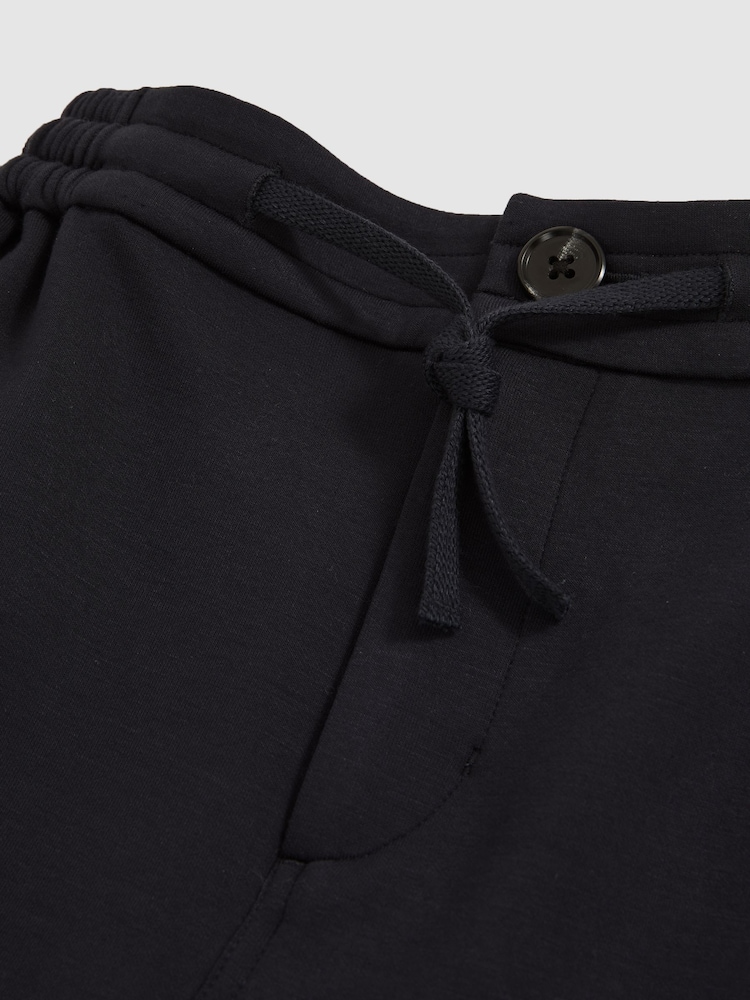Reiss Navy Lenny 4-9 yrs Reiss | Les 100 Ciels Wide-Leg Joggers - Image 6 of 6
