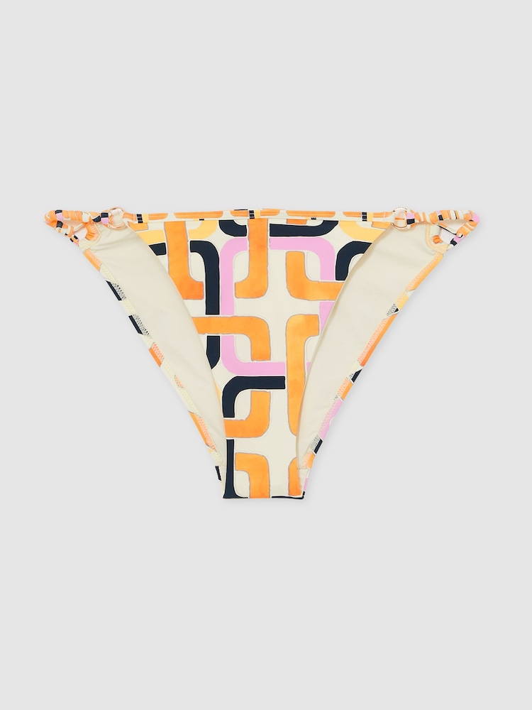 Reiss Wynee Chain-Print Bikini Bottoms - Image 2 of 5