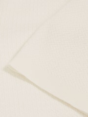 Белый - Reiss Tyne Open Collar Knit Polo Shirt - Изображение 7 из 7