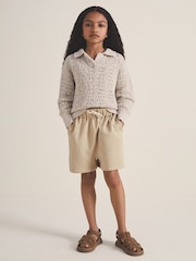 Reiss Sage Reggie 13-14 yrs | Les 100 Ciels Jersey Shorts - Image 2 of 6
