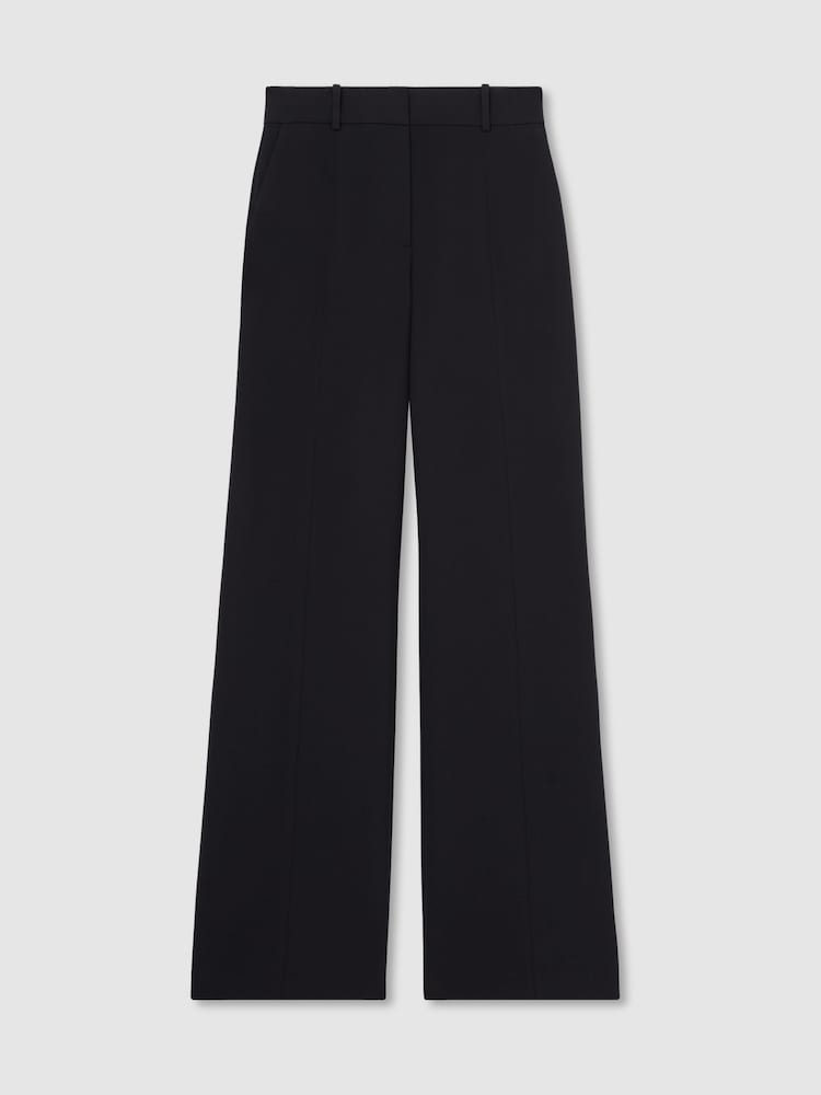 Azul marino - Pantalones acampanados a medida Athena de Reiss - Imagen 2 de 7
