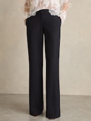 Azul marino - Pantalones acampanados a medida Athena de Reiss - Imagen 3 de 7