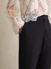 Azul marino - Pantalones acampanados a medida Athena de Reiss - Imagen 4 de 7