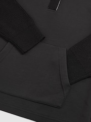Reiss Black Noa 9-13 yrs Reiss | Les 100 Ciels Polo Sweatshirt - Image 6 of 6