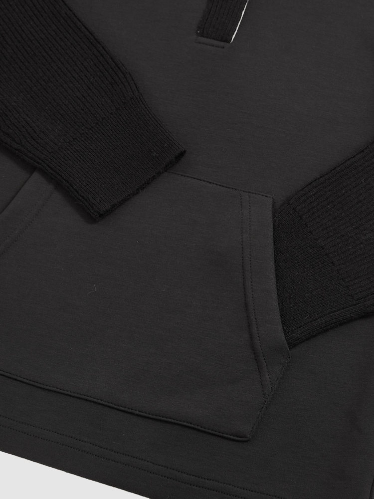 Reiss Black Noa 9-13 yrs Reiss | Les 100 Ciels Polo Sweatshirt - Image 6 of 6