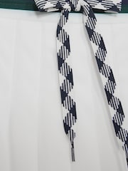 The Upside White Pleated Drawstring Mini Skirt - Image 6 of 6