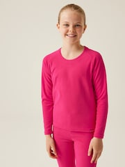 Regatta Pink Junior BaseLayer Top - Image 1 of 7