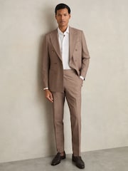 Reiss White Remote Double Cuff Slim-Fit Cotton-Sateen Shirt - Image 3 of 7