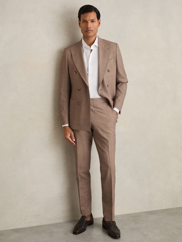 Reiss White Remote Double Cuff Slim-Fit Cotton-Sateen Shirt - Image 3 of 7