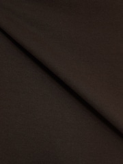 Reiss Chocolate Clara Racerback 100% Cotton Vest Top - Image 5 of 5