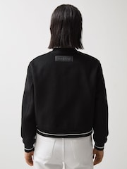 Reiss Black Blain McLaren F1 Team Bomber Jacket - Image 5 of 9