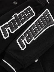 Reiss Black Blain McLaren F1 Team Bomber Jacket - Image 7 of 9