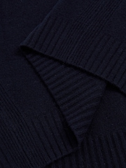 Reiss Navy Elena Wool-Cashmere Crew Neck Jumper - Image 6 of 6