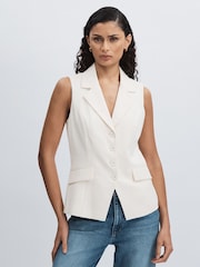 Paige Tailored Weste aus Lyocell-Baumwolle - Bild 1 von 6