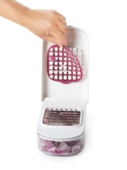 Oxo Silver Vegetable Chopper With Easy-Pour Opening - Image 2 of 6