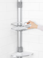 Oxo Silver Quick-Extend Aluminum Pole Caddy - Image 3 of 6