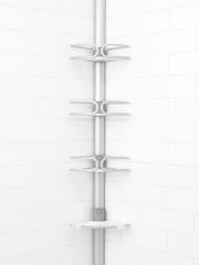 Oxo Silver Quick-Extend Aluminum Pole Caddy - Image 5 of 6