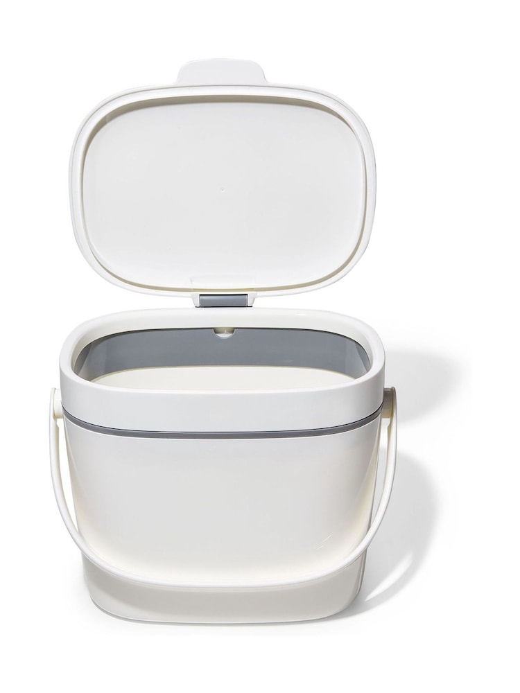 Oxo Silver Large Good Grips Easy Clean Compost Bin Bin - Image 6 of 6