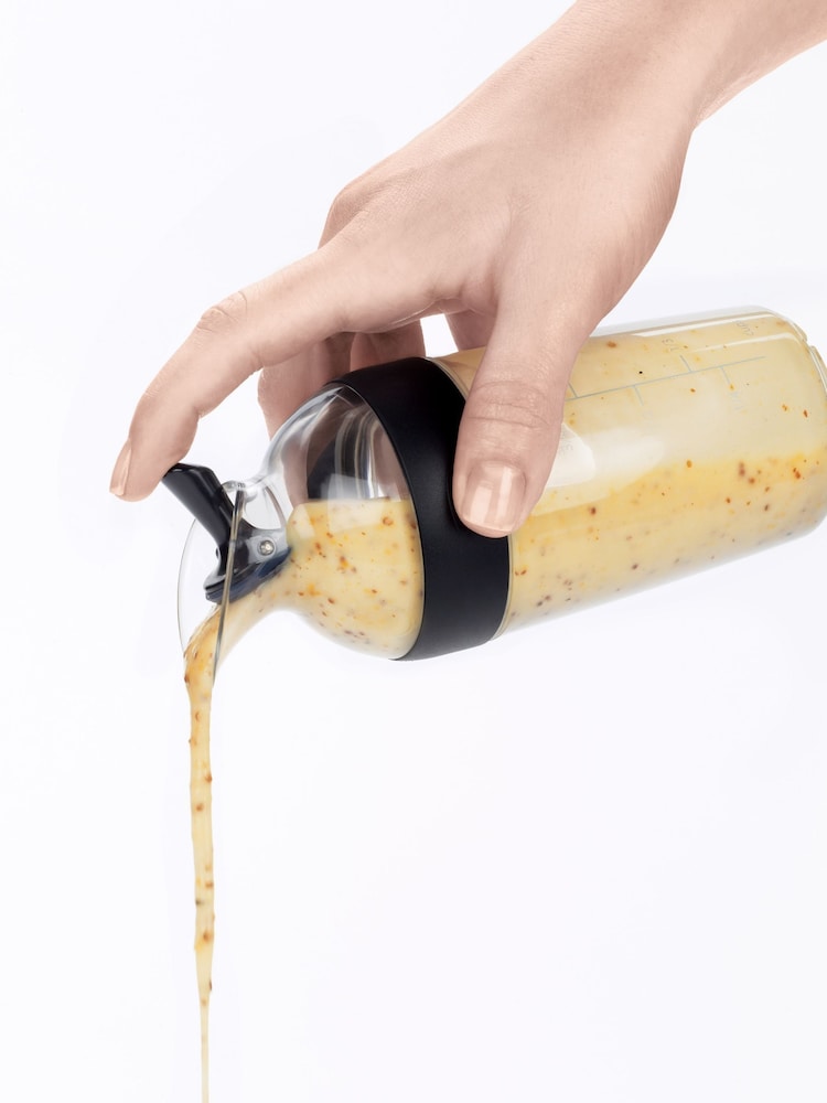 Oxo Black Good Grips Little Salad Dressing Shaker - Image 2 of 5