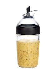 Oxo Black Good Grips Little Salad Dressing Shaker - Image 3 of 5