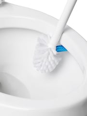Oxo Silver Good Grips Toilet Brush with Rim Cleaner Cleaner - Image 2 of 6