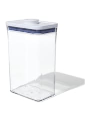 Oxo Silver Medium POP Food Container Rectangle 2.7 Qt 2.6L Qt2.6L - Image 1 of 6